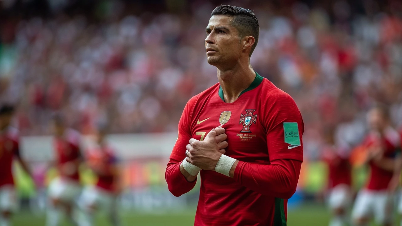 Cristiano Ronaldo se Emociona ao Conduzir Portugal à Quartas de Final da Eurocopa Após Disputa de Pênaltis Contra a Eslovênia