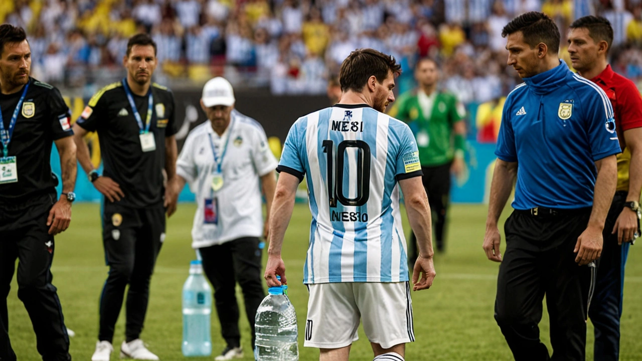 Lesão de Lionel Messi Abala Final da Copa América entre Argentina e Colômbia