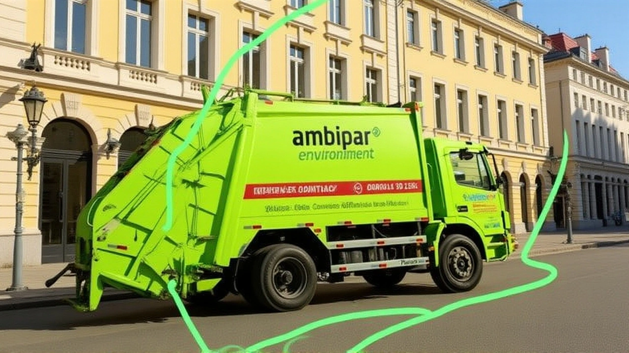 Ambipar dispara 127% em duas semanas e despenca 93% em 2025